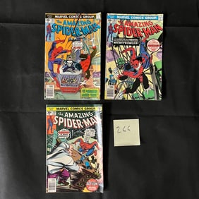 Amazing Spider-man 162, 163 & 164 Punisher & Kingpin App