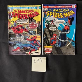 Amazing Spider-man 147 & 148 Marvel Bronze Age Comic Books
