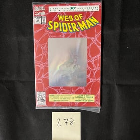 Web of Spider-man 30th Anniversary Comic Book