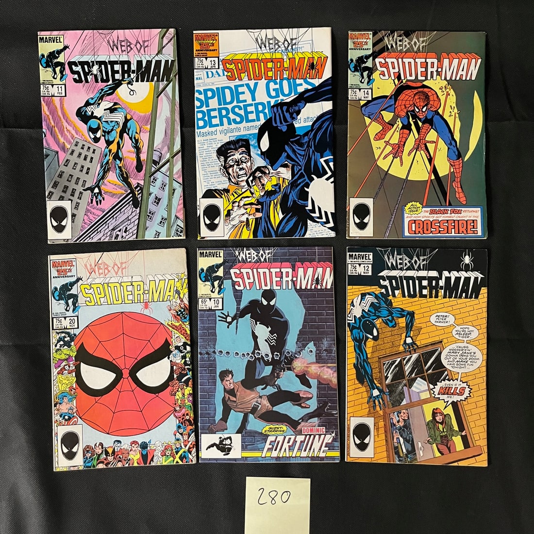 Marvel Comics Web of Spider-man Copper Age Comic Books (1 of 2)