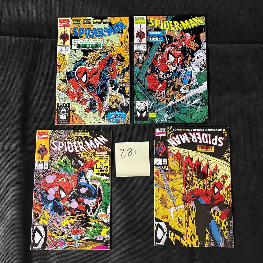 Marvel Comics Spider-man Todd McFarlane Art Comic Books (1 of 2)