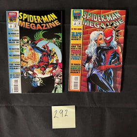 Marvel Comics Spider-man Magazine 1 & 2
