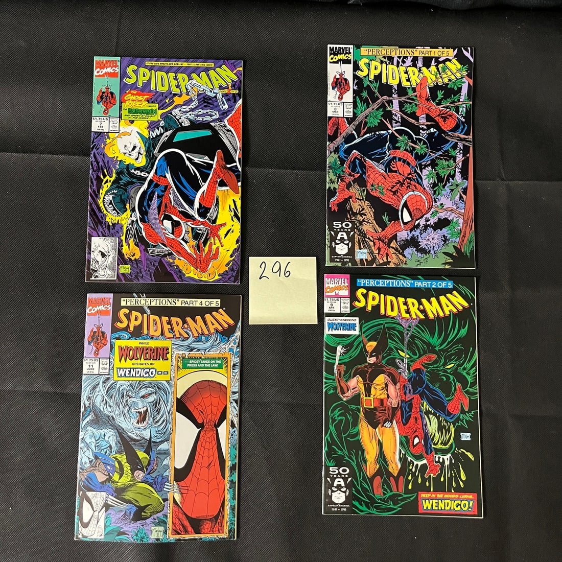 Marvel Comics Spider-man Comcis w/ Todd McFarlane Issues (1 of 2)