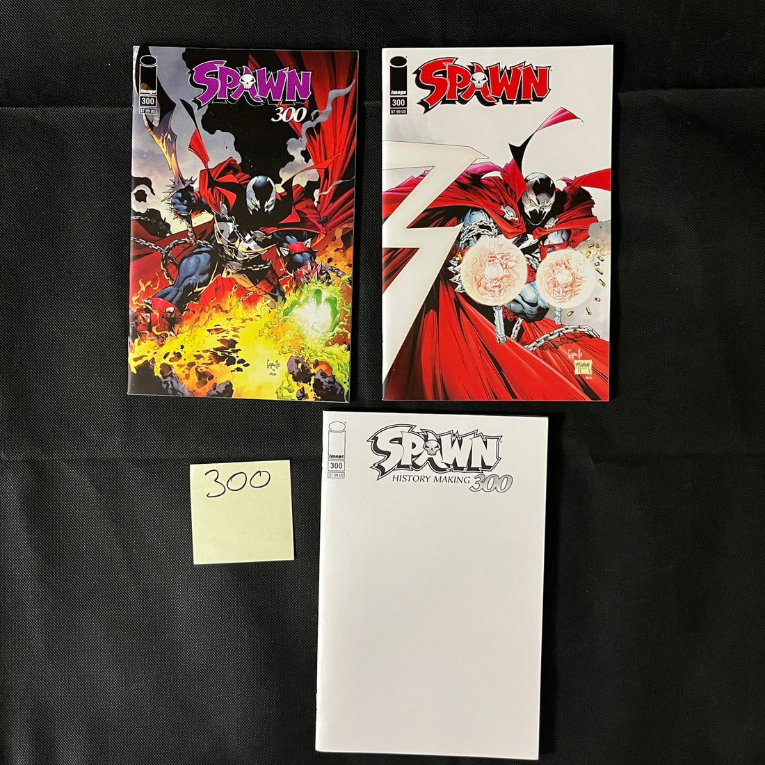 Image Comics Spawn 300 w/ Variant Covers (1 of 2)
