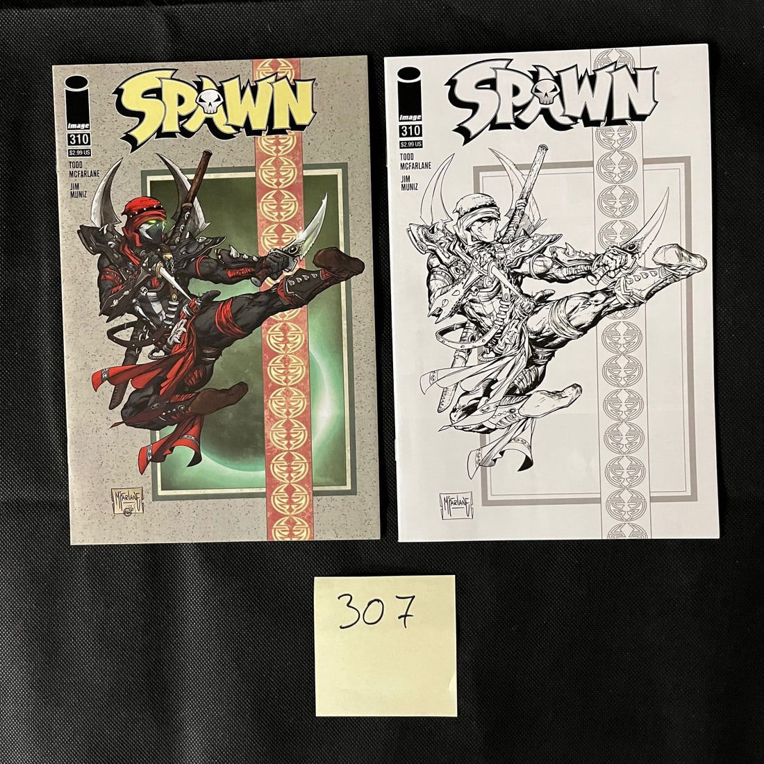 Spawn 310 Comic Books w/ Variant Cover (1 of 2)
