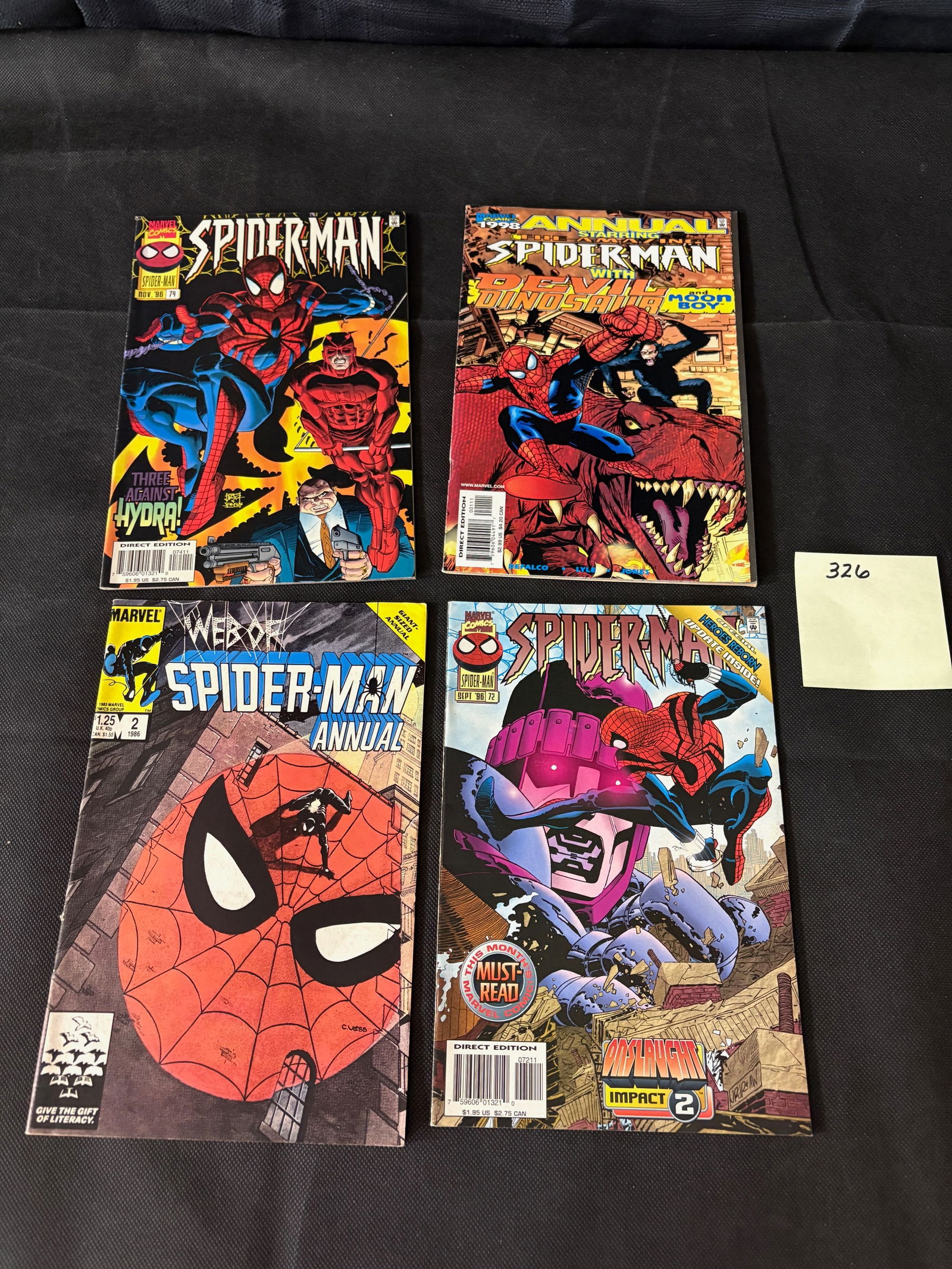 Marvel Comics Spider-man Copper Age Comic Books (1 of 2)
