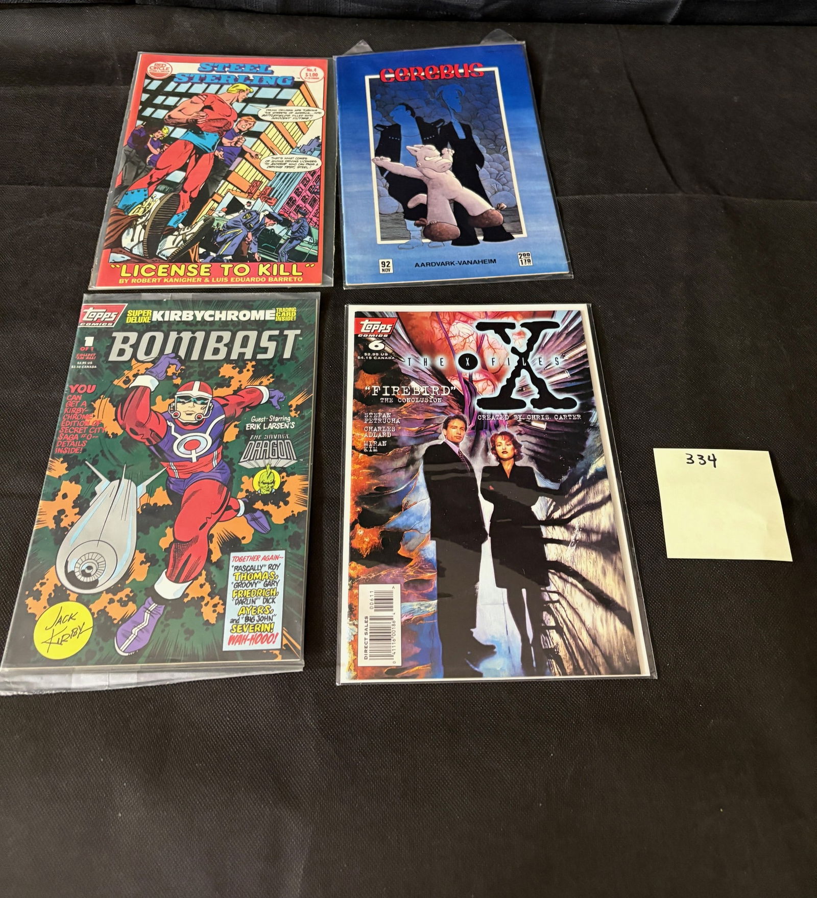 Mix of Comic Books w/ Jack Kirby & X-files (1 of 1)