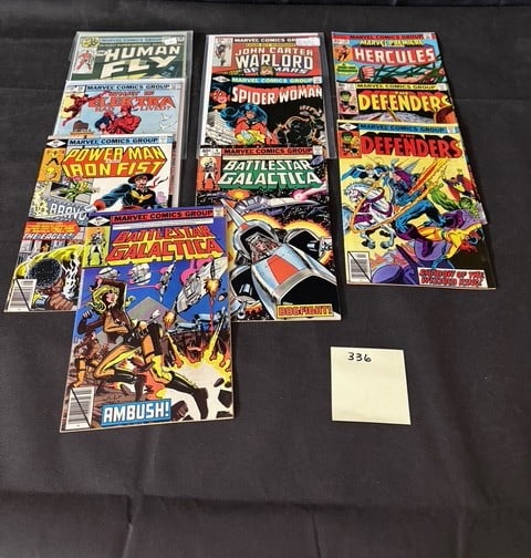 Marvel Comics Bronze Age Mix w/ Defenders, Spider-woman +: We ship in-house! We ship internationally. We also offer pick up and we offer a discount for cash payments. Please look at pictures carefully to determine what you believe are the condition of each lo