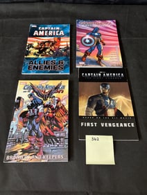 Marvel Comics Captain America Prestige Format Comic Book Lot #2
