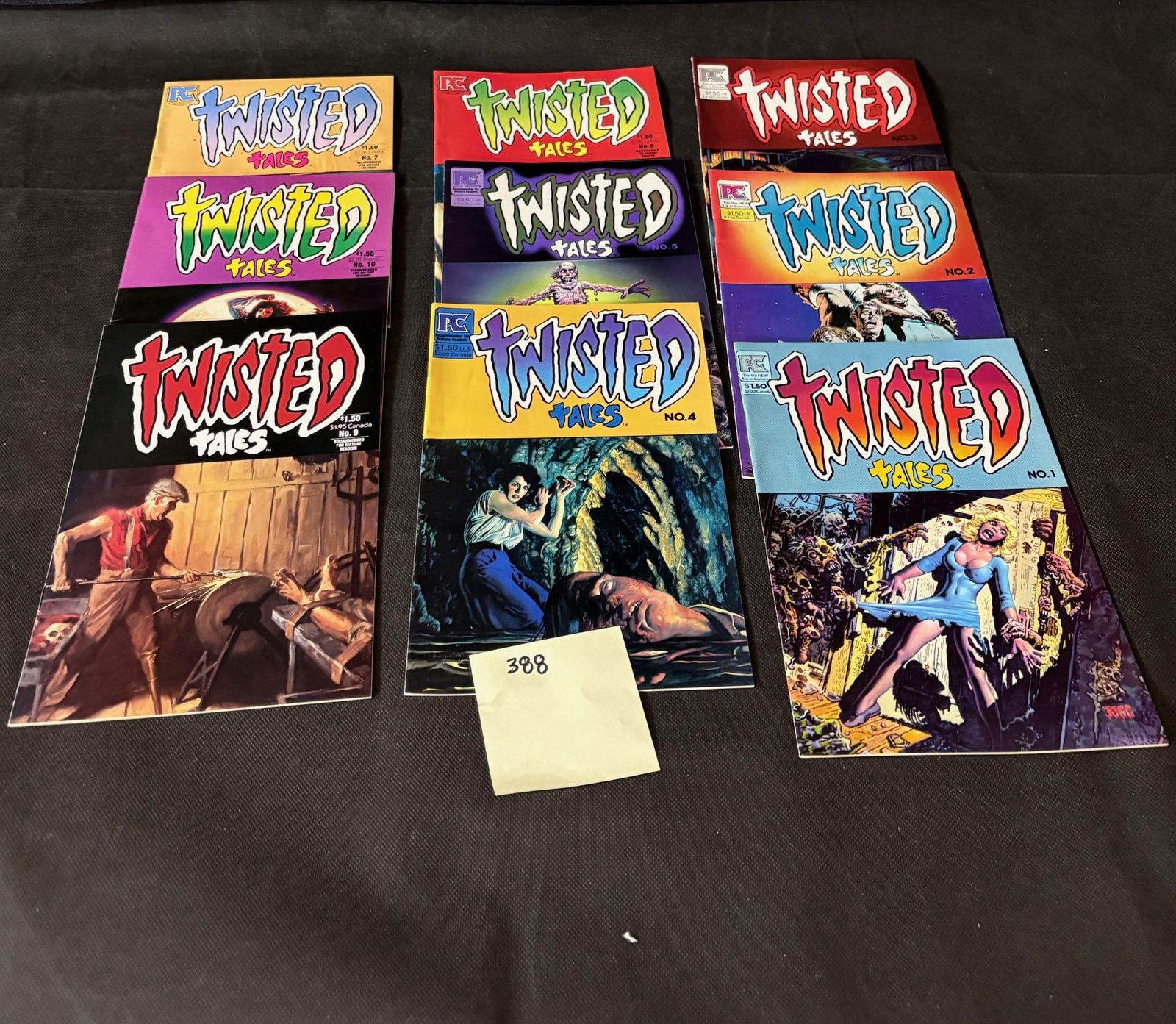 Twisted Tales Bronze Age Horror Comics w/ Corben & Wrightson Cover Art (1 of 2)