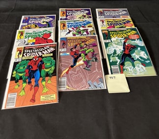 Marvel Comics Spectacular Spider-man Comic Books Lot #2