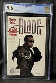 Blade 1 Photo Variant Cover CGC 9.6 Comic Book