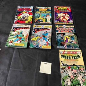 DC Comics Bronze Age Mix Comics w/ Detective Comics & Green Team