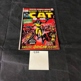 Marvel Comics Cat 1 Bronze Age Origin Comic Book