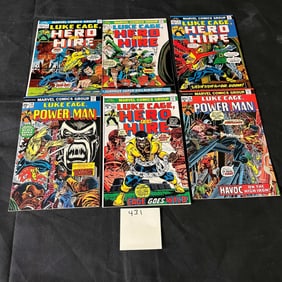 Marvel Comics Luke Cage Hero for Hire Bronze Age Comic Books w/ 7, 8, & 9