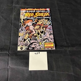 Marvel Feature #2 2nd Red Sonja Solo Story Bronze Age Comic Book