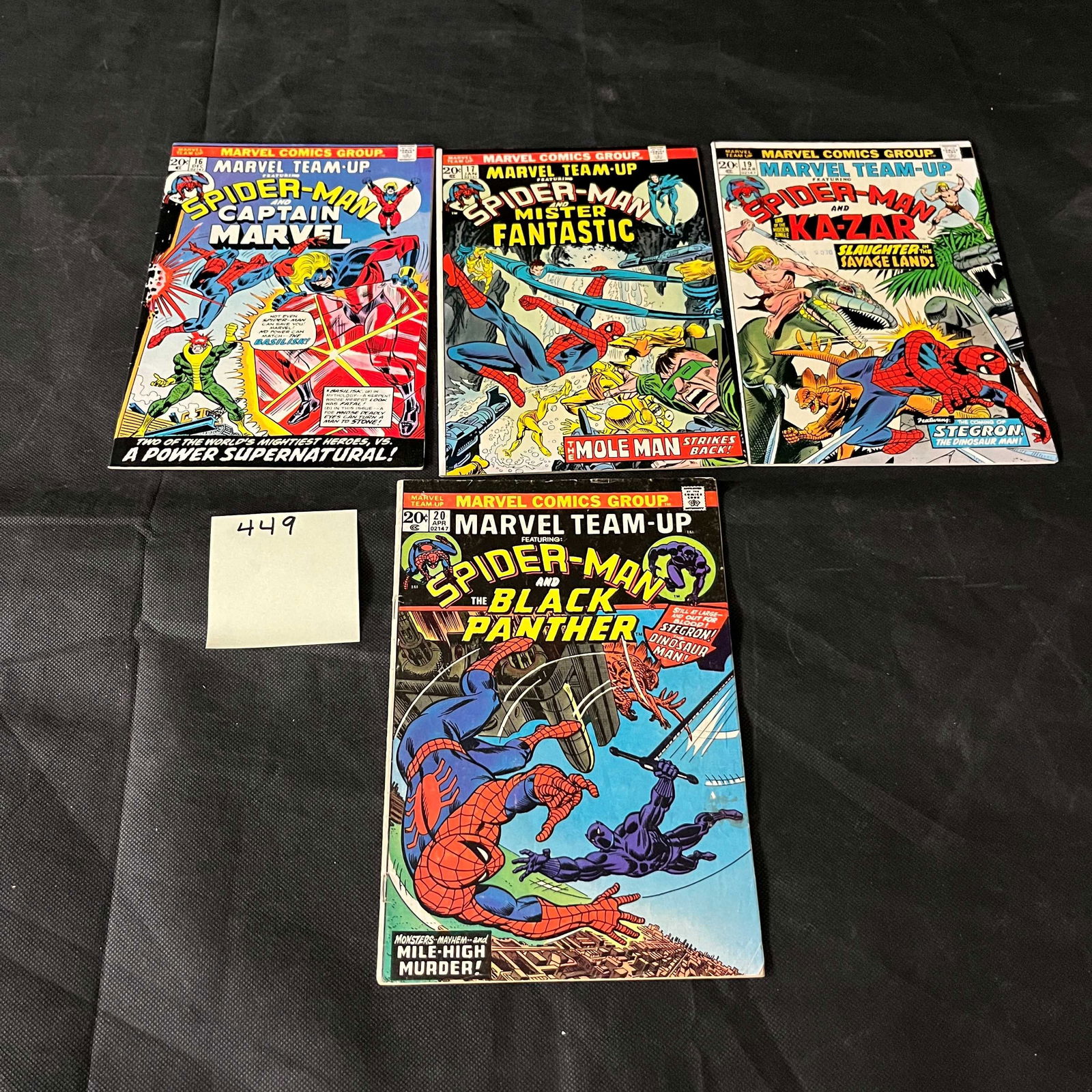 Marvel Team Up Feat. Spider-man Marvel Bronze Age Comic Books (1 of 2)