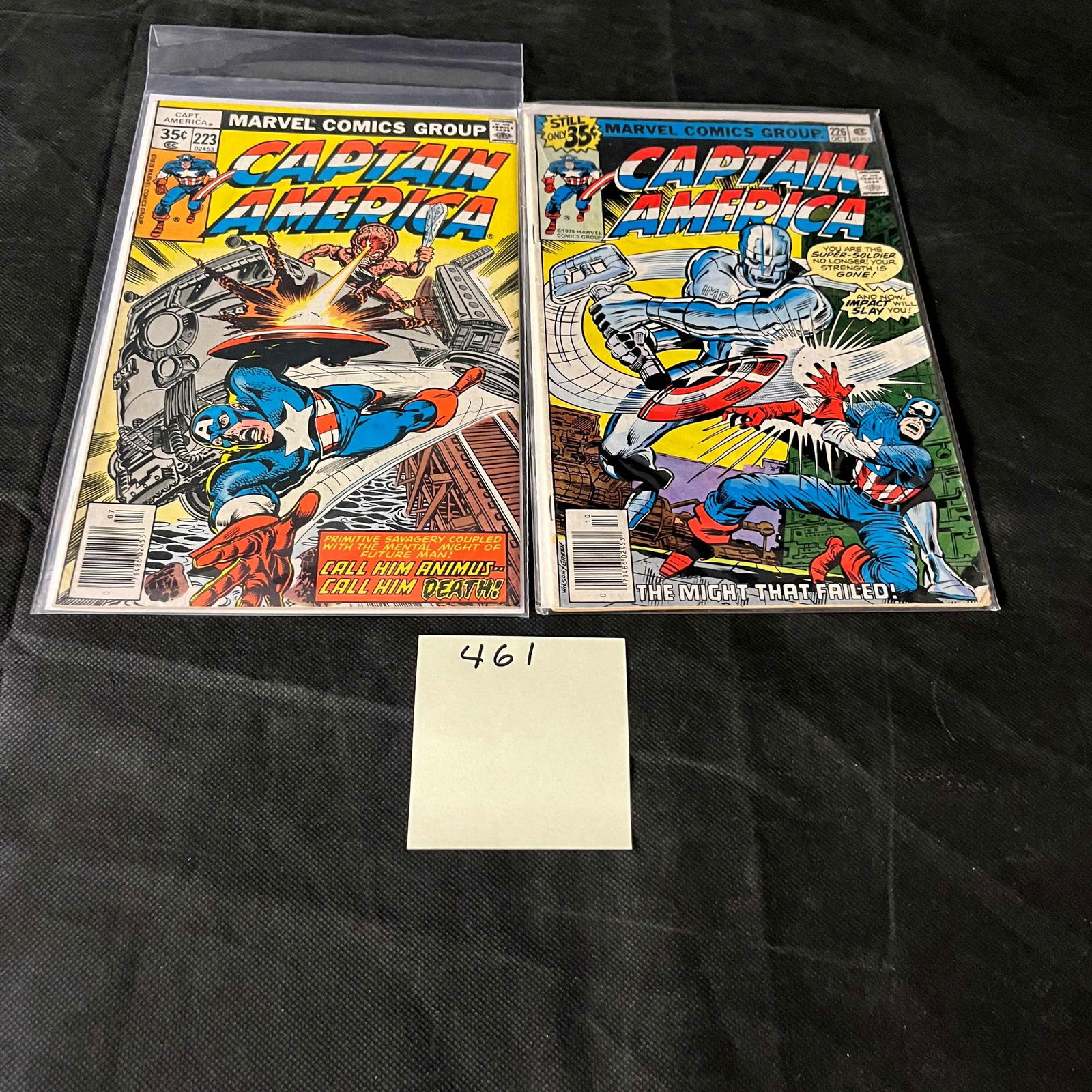 Marvel Comics Captain America Bronze Age Comic Books (1 of 1)