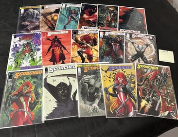 Image Comics Scorched Lot w #s within the 20's