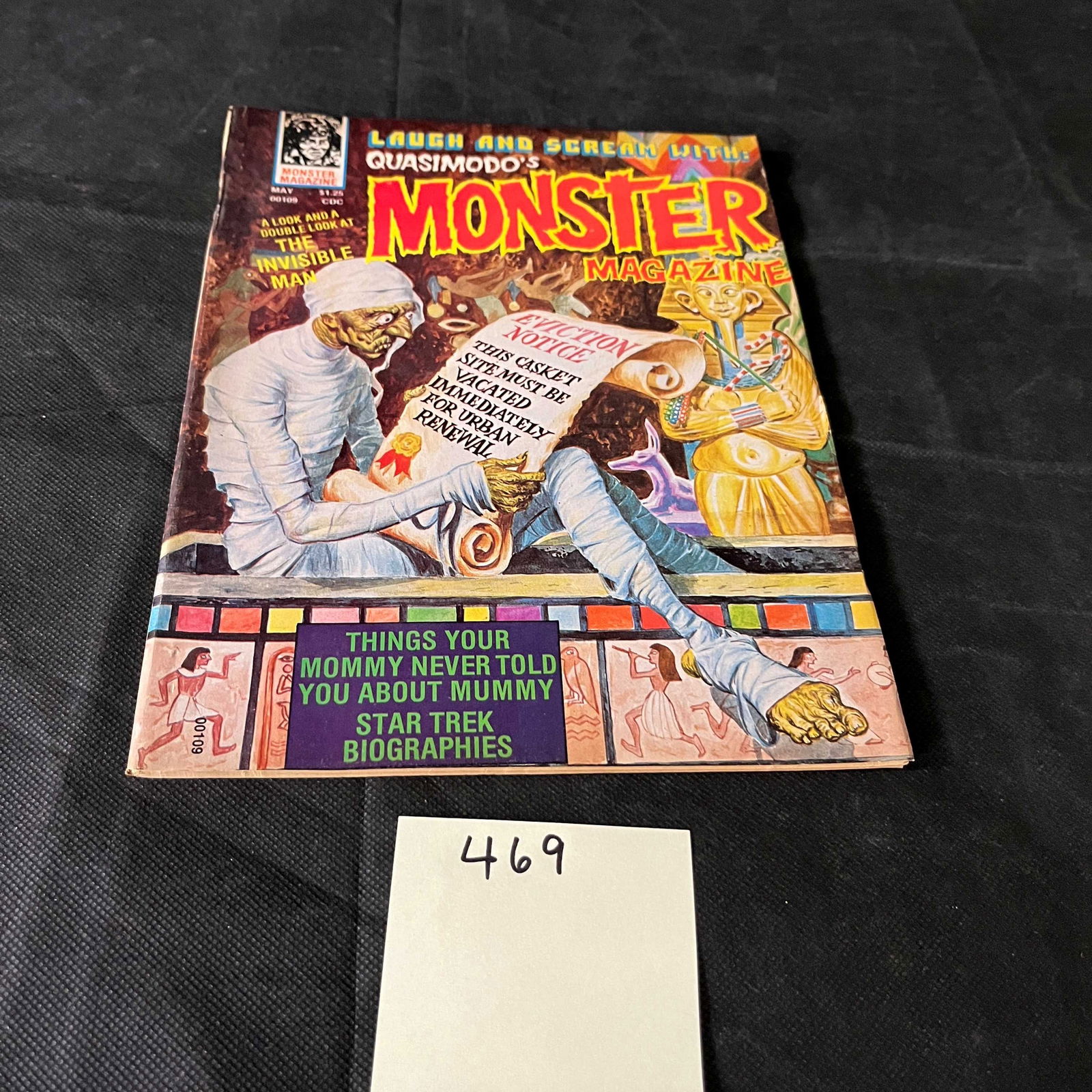Monster Magazine #8 Final Issue Bronze Age Horror Magazine (1 of 2)