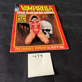 Vampirella 1972 Annual Warren Magazine Bronze Age Horror Magazines