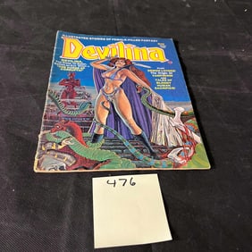 Devilina 2 1975 Atlas Bronze Age Horror Magazine
