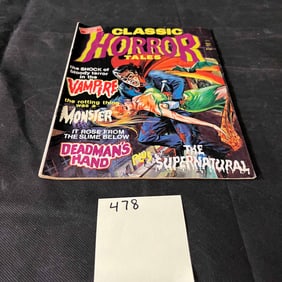 Classic Horror Tales Bronze Age Horror Magazine