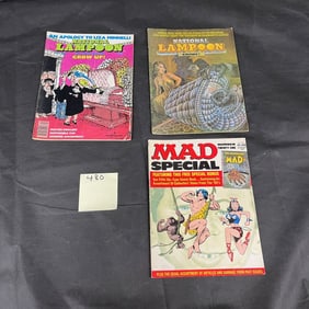 National Lampoon & Mad Magazine Horror Spoof Issues