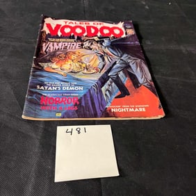 Tales of Voodoo V7 #2 Bill Alexander Cover Bronze Age Horror Magazine