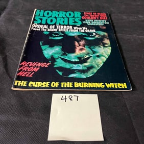 Horror Stories Magazine 4 Stanley Publishing Bronze Age Horror Magazine