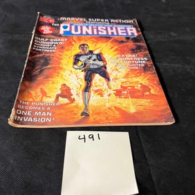 Marvel Super Action 1 Feat. Punisher Magazine