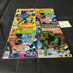 Marvel Comics Micronauts Bronze Age Comic Books w/ #1 Issue
