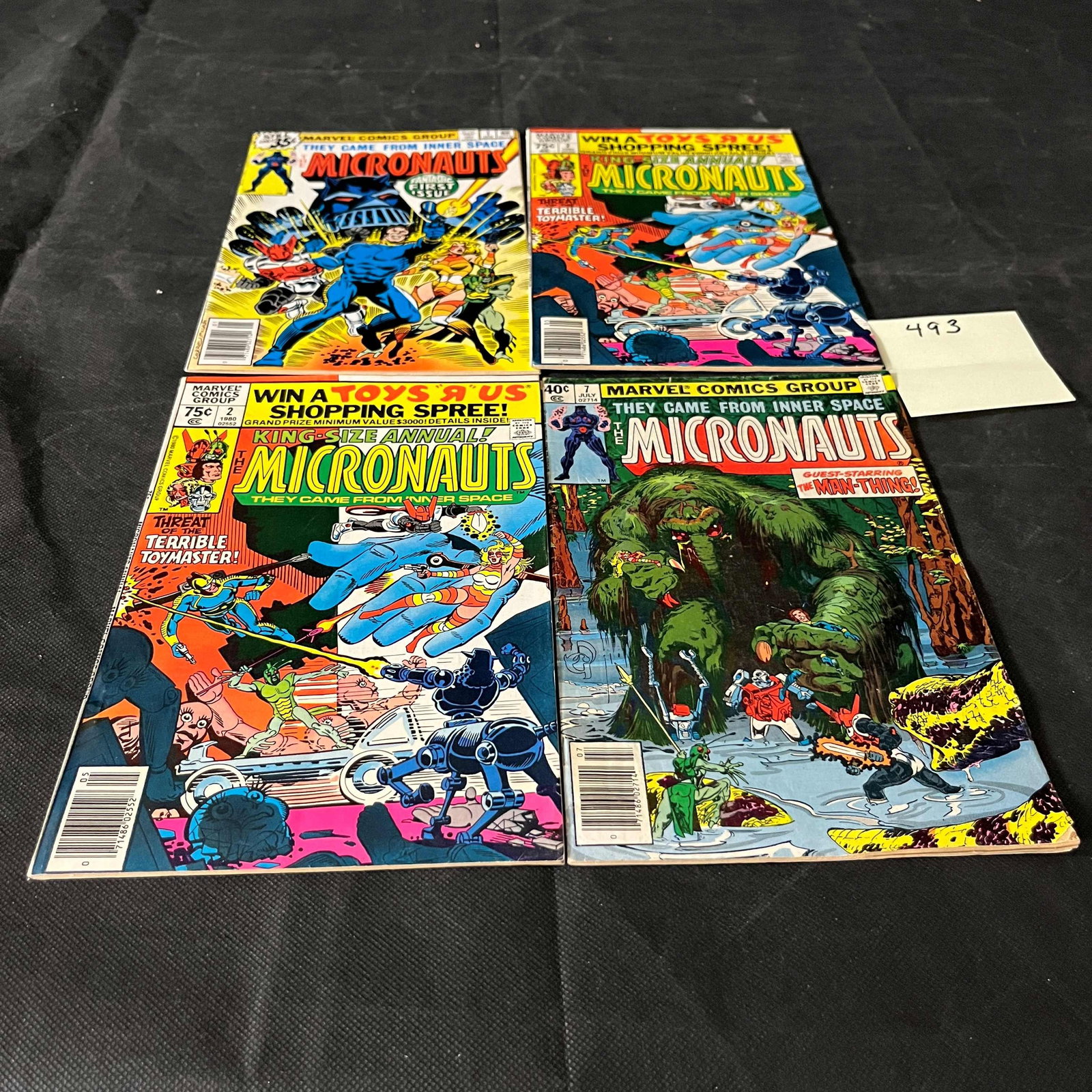 Marvel Comics Micronauts Bronze Age Comic Books w/ #1 Issue (1 of 2)