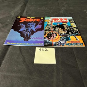 Sabre & Jon Sable 1 Bronze Age Comic books