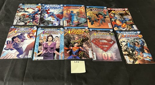 DC Comics Rebirth Action Comics Lot