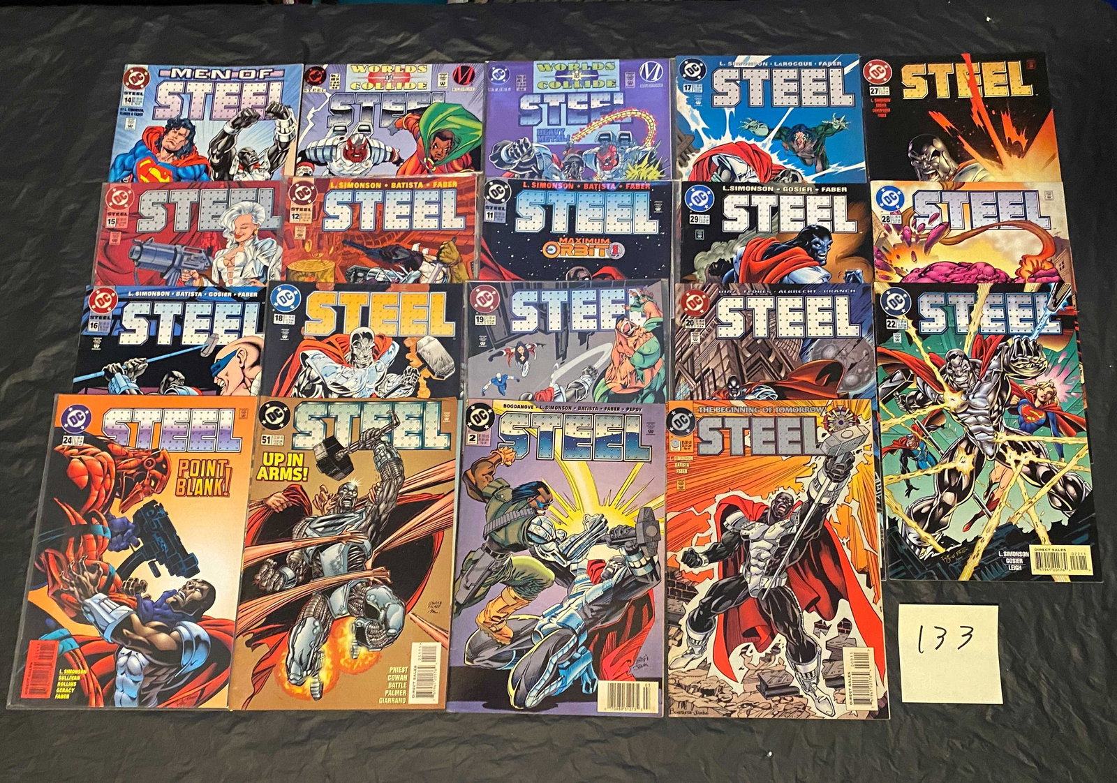 DC Comics Steel Copper Age Comic Books (1 of 1)