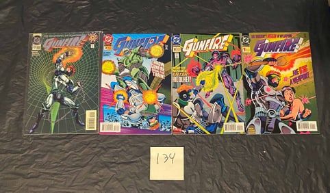 DC Comics Gunfire Copper Age Comic Books