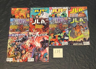 DC Comics JLA + Copper Age Comic Books