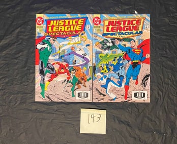 DC Comics Copper Age Justice League Spectacular Comics