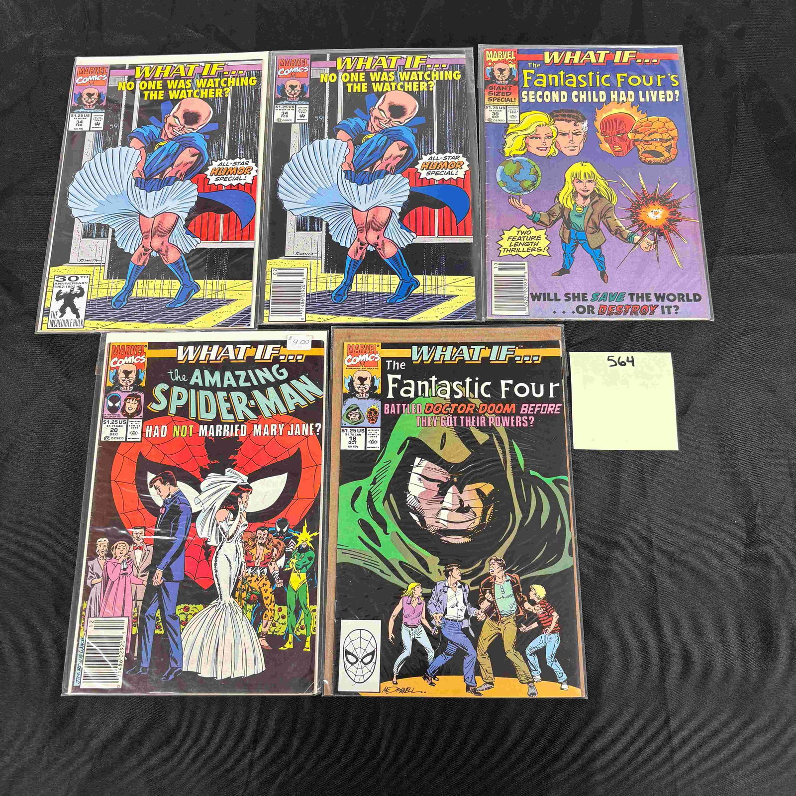 Marvel Comics What if?  Comic Books w/ Dr. Doom & Spider-man (1 of 1)
