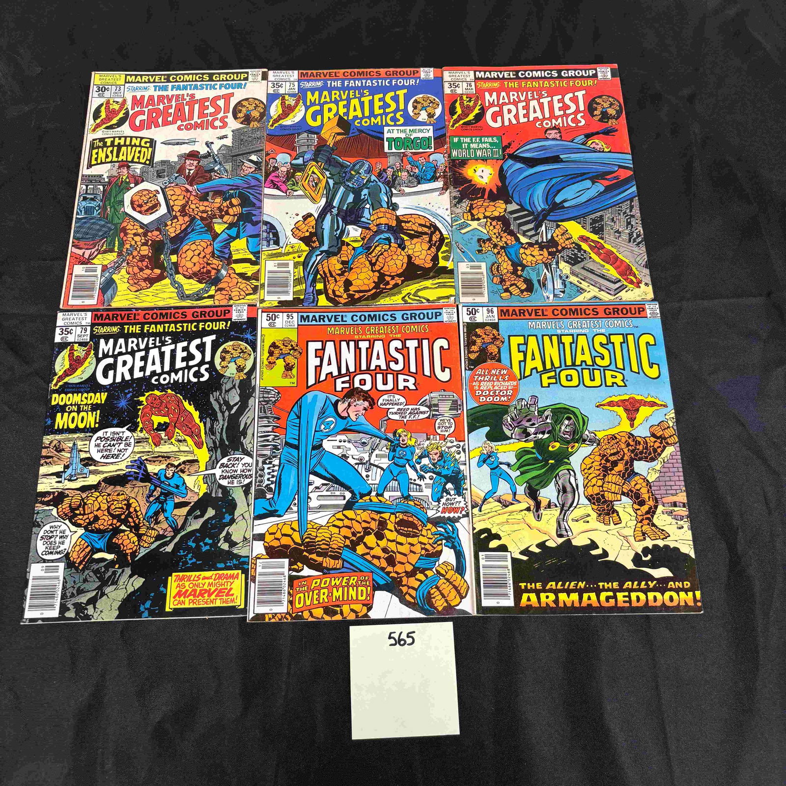 Marvel Comics Fantastic Four Bronze Age + Comic Books (1 of 2)