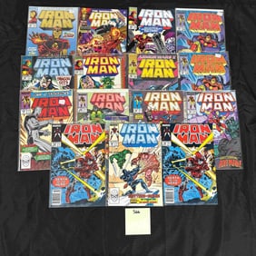 Marvel Comics Iron Man Copper Age Comic Books