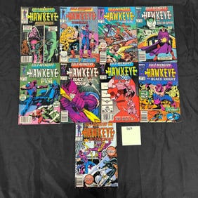 Marvel Comics Hawkeye Copper Age Comic Books