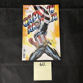 Marvel Comics Captain America 7 J. Scott Campbell Variant Cover Comic