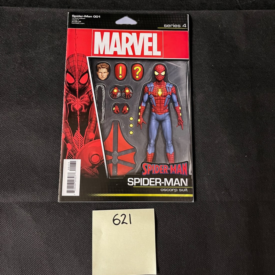Marvel Comics Spider-man 1 Action Figure Variant Cover (1 of 2)