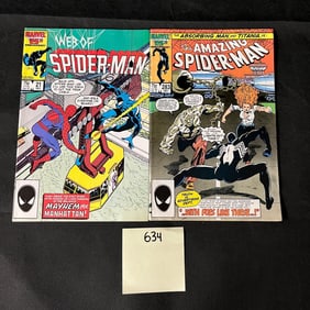 Marvel Comics Spider-man Copper Age Comic Books
