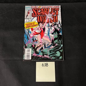 Marvel Comics Scarlet Witch #1 Copper Age Comic Book