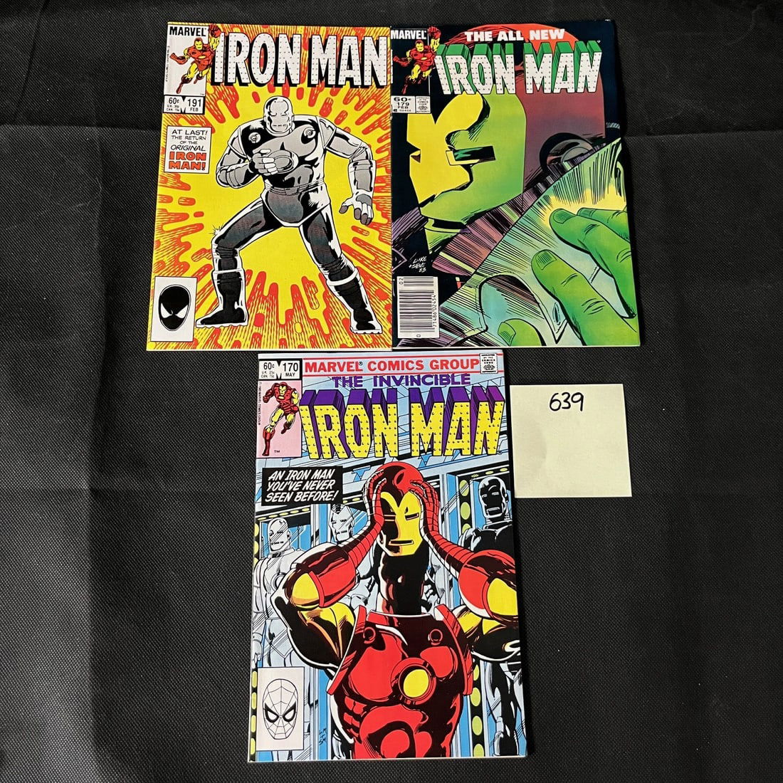 Marvel Comics Iron Man Copper Age Key Comic Books (1 of 2)