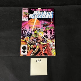 Marvel Comics Rocket Racoon 1 Copper Age Comic Book