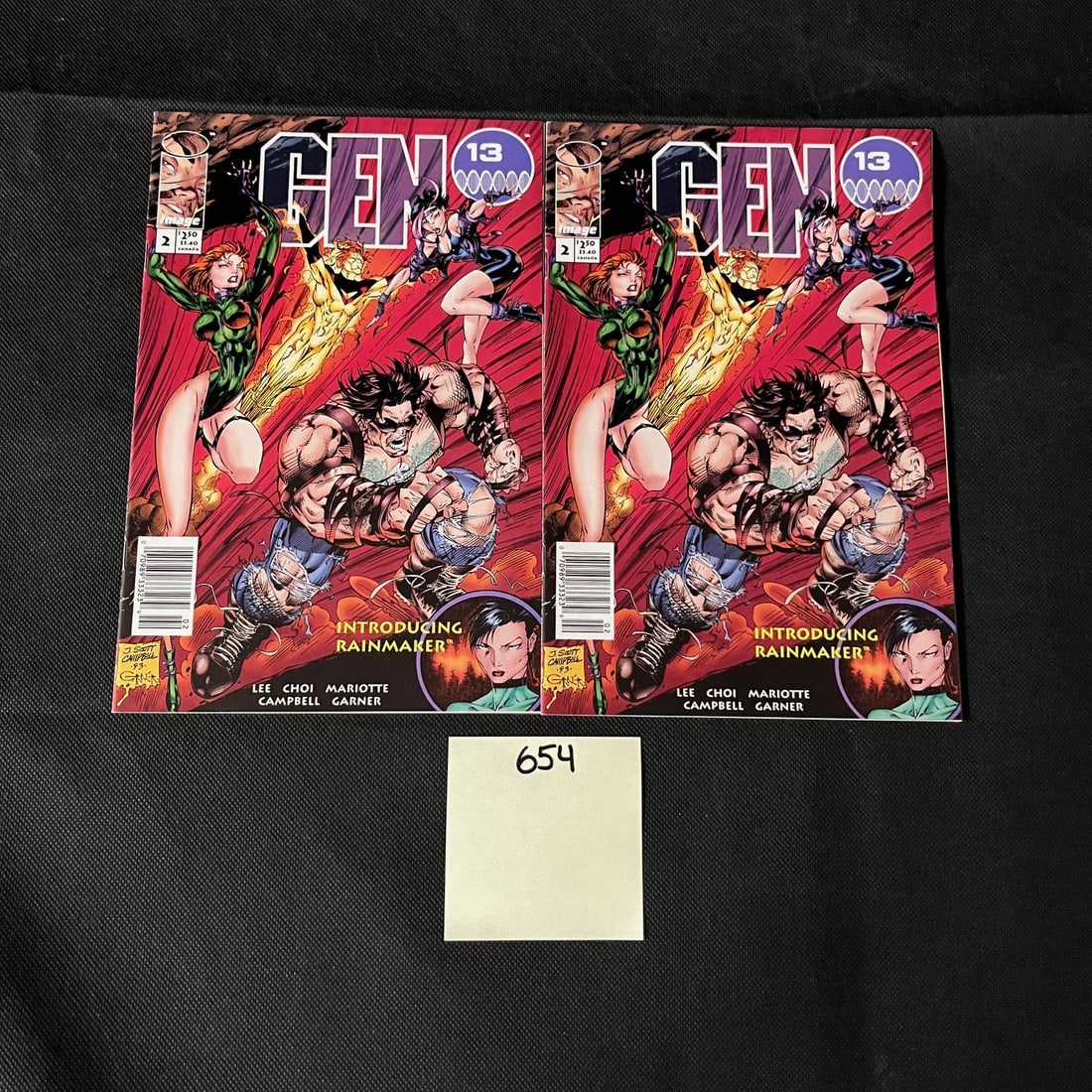 Image Comics Gen 13 #2 Newsstand Edition Comic Book (1 of 2)